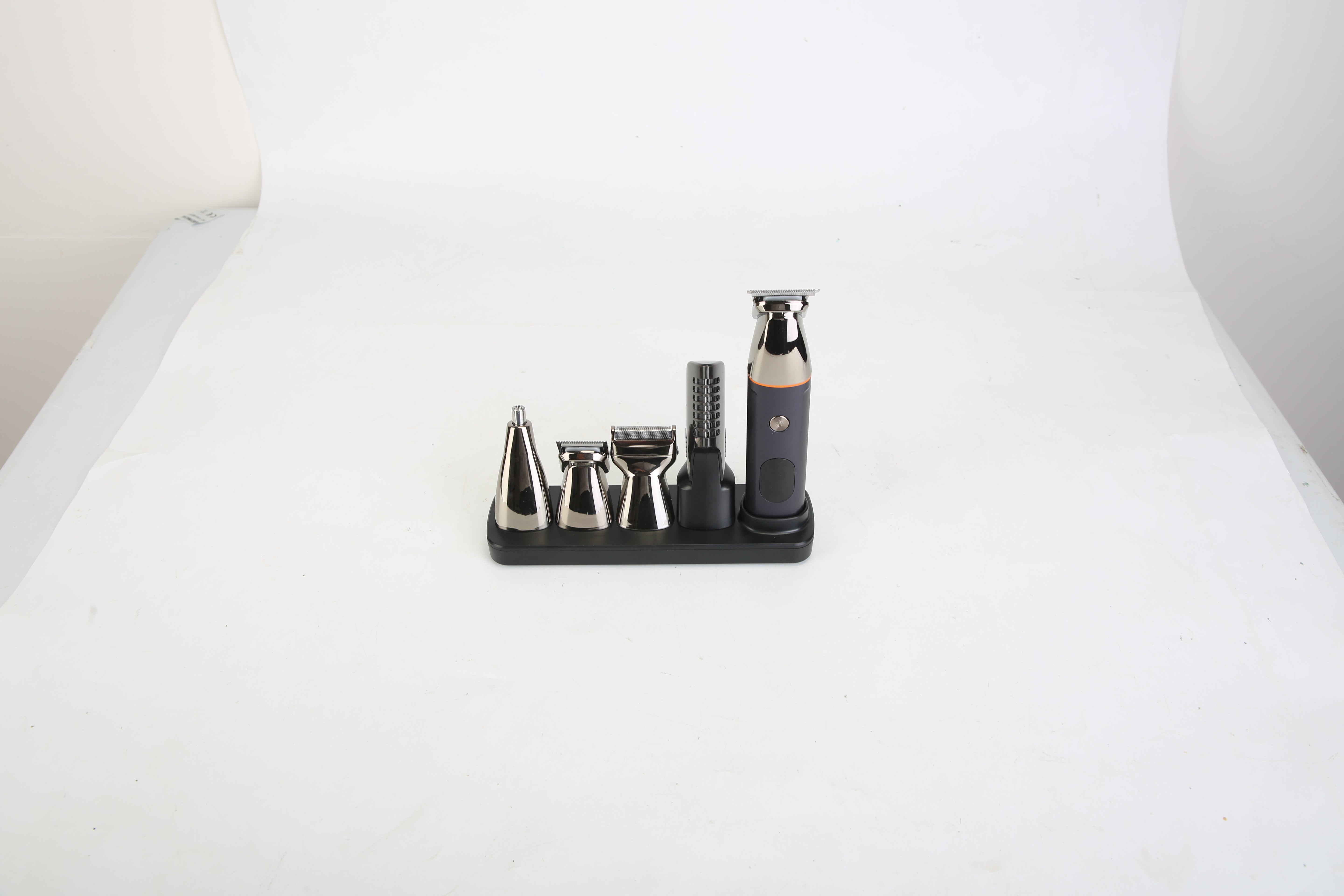 1Set All In One Beard Trimmer For Men Father's Day Gift With 5 Trimmer Heads IPX5 Waterproof Electric Razor For Face Nose Body Beard Cordless Hair Shaver Clipper Grooming Kit For Men Husband Father