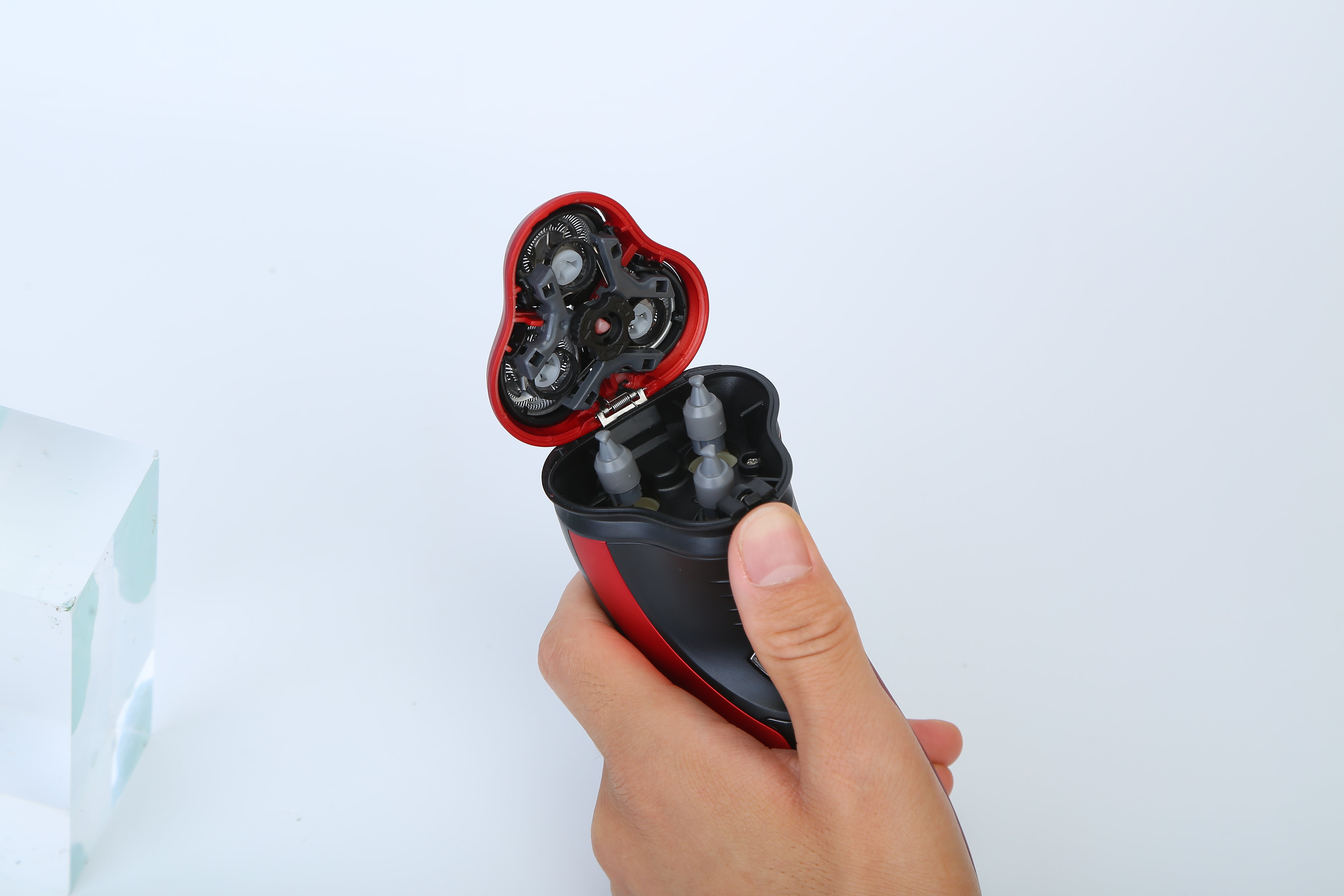 Electric Shaver Razor For Men IPX7 Waterproof Beard Trimmer 3D Rechargeable Painless Rotary Shaver