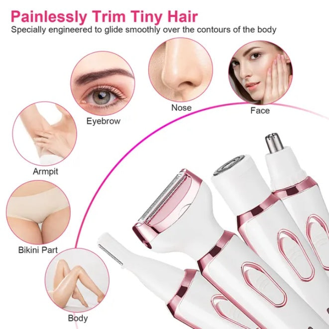 4 In 1 Electric Razor For Women